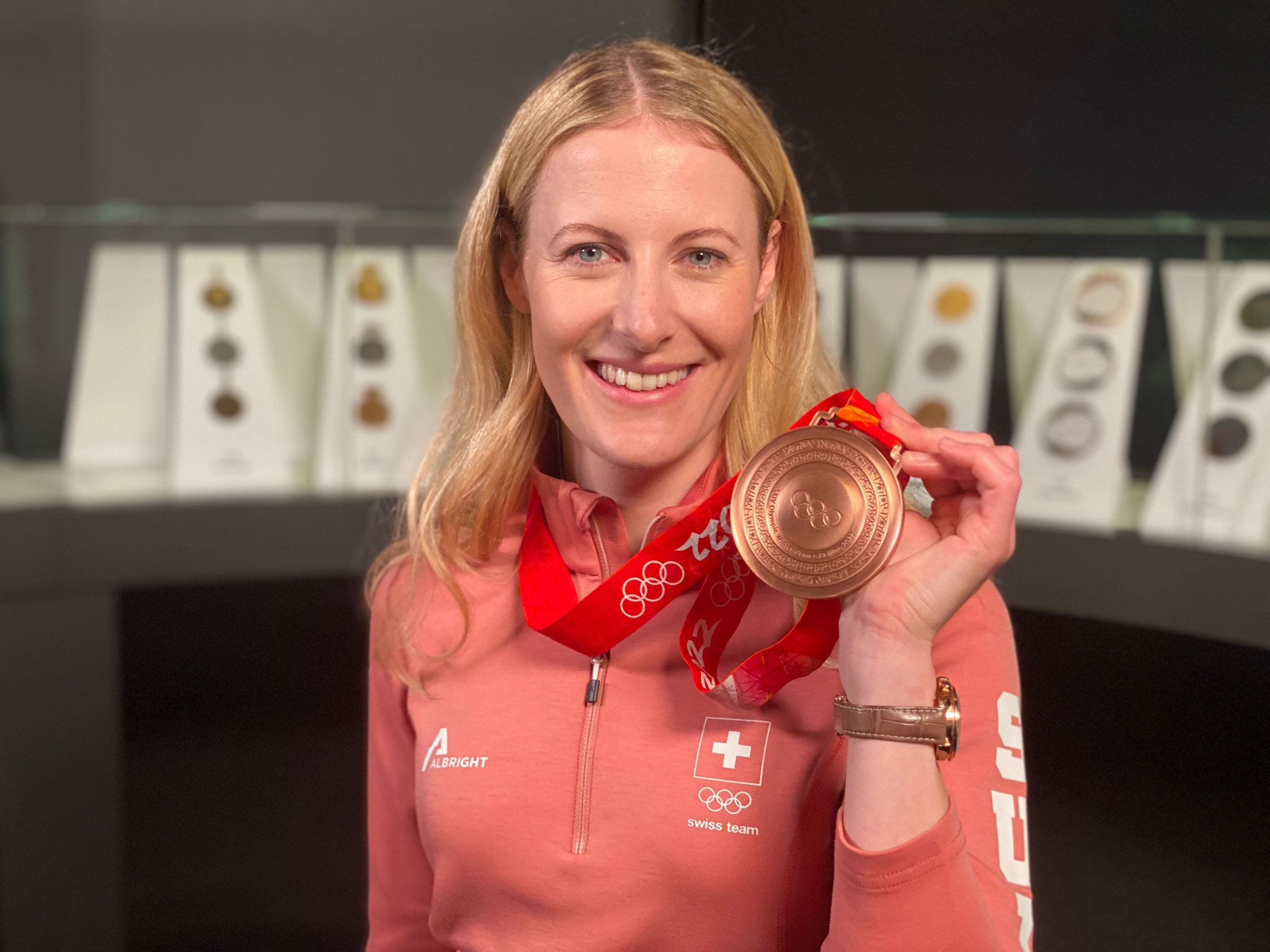 Skicross: Fanny Smith reçoit officiellement sa deuxième médaille de bronze olympique